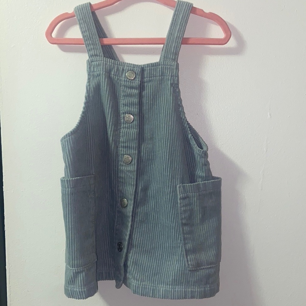 Adorable corduroy dress.